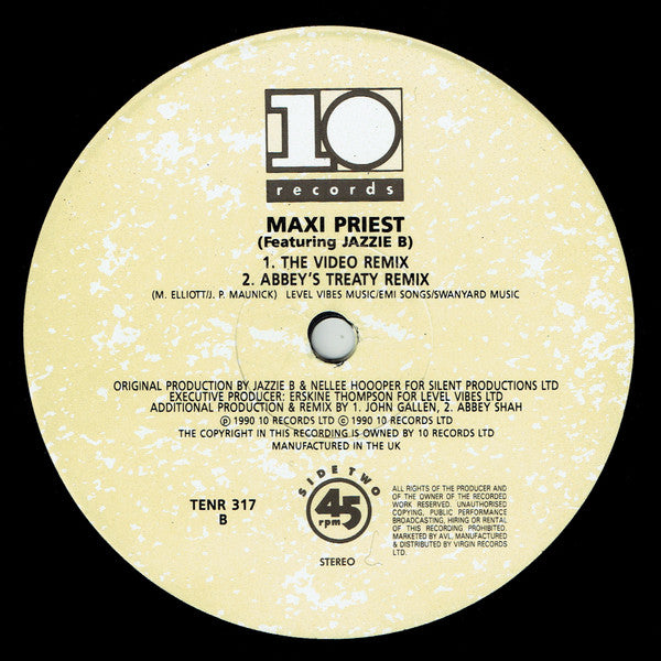 Peace Throughout The World (The Remixes) Maxi Priest,Jazzie B