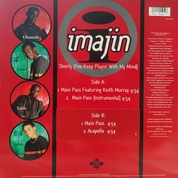 Shorty (You Keep Playin' With My Mind) 2 Imajin,Keith Murray