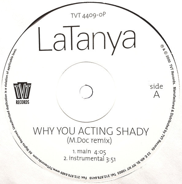 Why You Acting Shady (M.Doc Remix) | Rectangle Triangle
