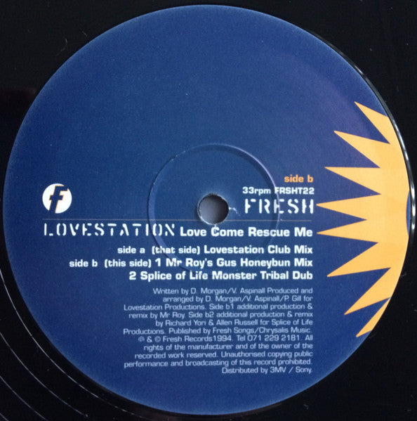 Love Come Rescue Me Lovestation