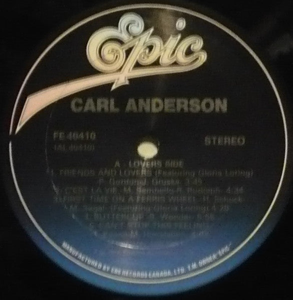 Carl Anderson Carl Anderson