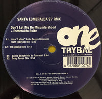 Rectangle Triangle Don't Let Me Be Misunderstood + Esmeralda Suite 97 Rmx music album cover featuring abstract artwork.