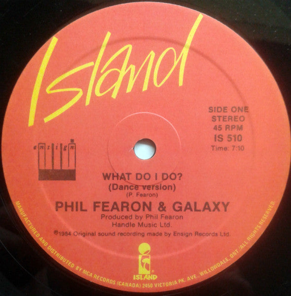 What Do I Do? 2 Phil Fearon & Galaxy