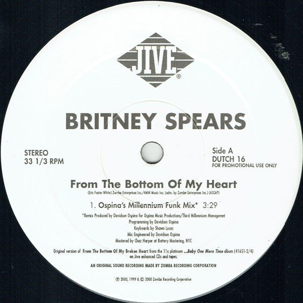From The Bottom Of My Broken Heart (Crossover Remixes) | Rectangle Triangle  