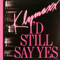 Rectangle Triangle I'd Still Say Yes 12-inch version album cover with abstract geometric design in black and white.
