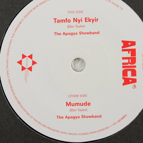 Tamfo Nyi Ekyir / Mumude The Apagya Show Band
