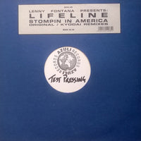 Rectangle Triangle Stompin In America original and Kyodai remixes music CD cover art featuring vibrant abstract design.