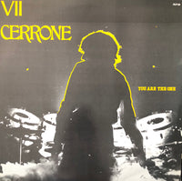 Rectangle Triangle Cerrone VII You Are The One album cover featuring artistic design and bold typography.