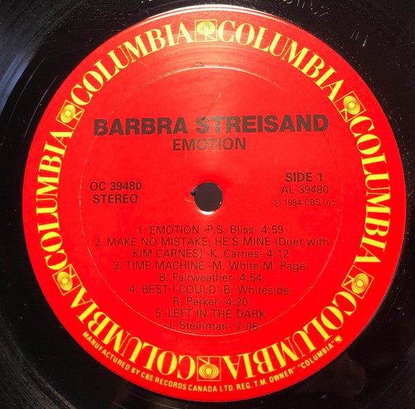 Emotion Barbra Streisand