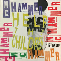 MC Hammer - Help The Children, 12" vinyl, on Capitol Records (1990)