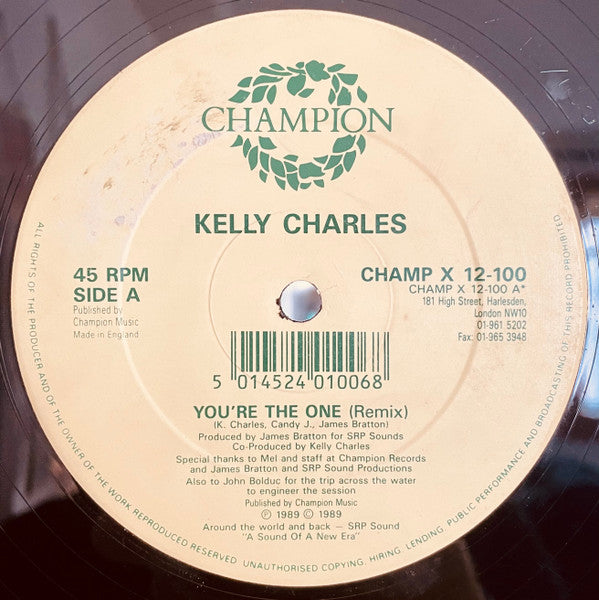 Tu es l'élu Kelly Charles