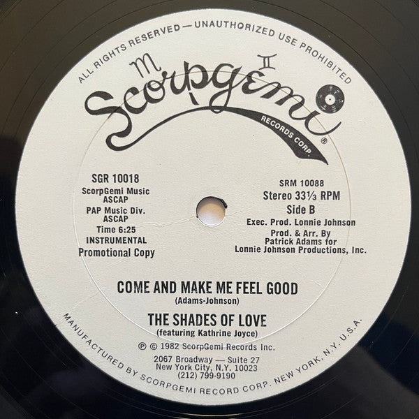 Come And Make Me Feel Good Shades Of Love,Kathrine Joyce