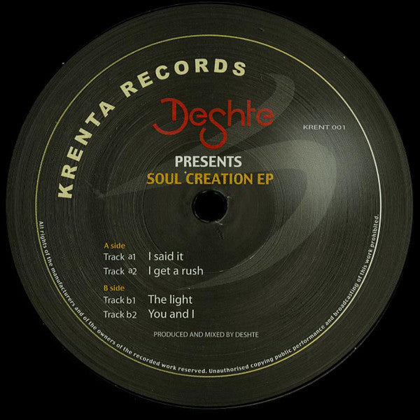 Soul Creation EP Deshte