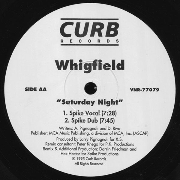 Saturday Night Whigfield