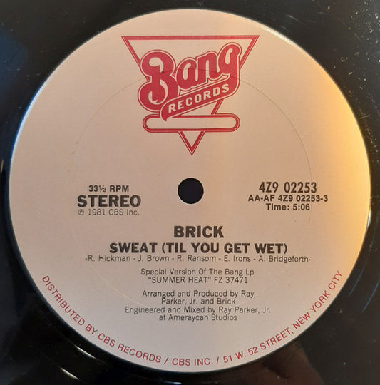 Brick - Sweat (Til You Get Wet)