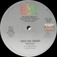 Rectangle Triangle I Need You Tonight album cover featuring abstract geometric shapes and bold typography on a dark background.