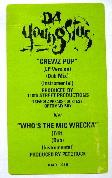 Crewz Pop / Who's The Mic Wrecka Da Youngsta's
