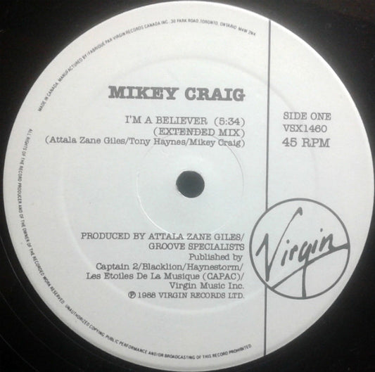 Mikey Craig* - I'm A Believer