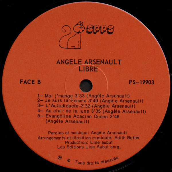 Libre Angèle Arsenault