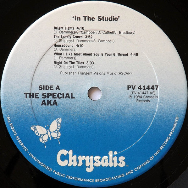 In The Studio The Special AKA