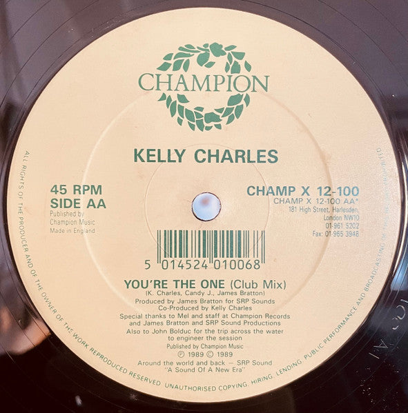Tu es l'élu Kelly Charles