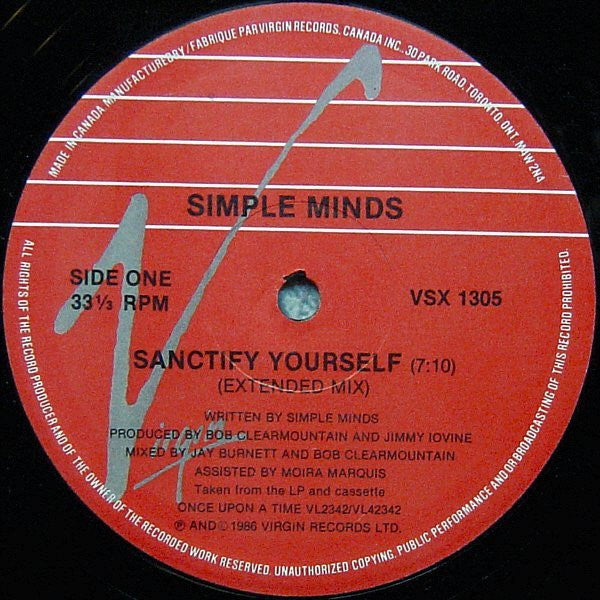 Sanctify Yourself (Extended Mix)