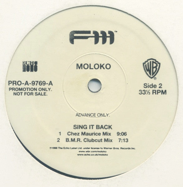 Sing It Back 2 Moloko
