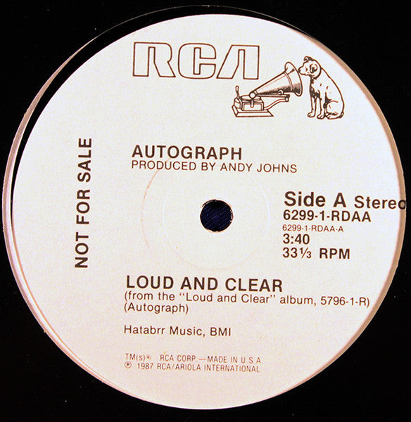 Loud And Clear Autograph (2)
