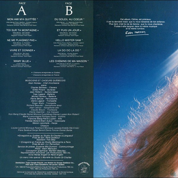 Les Chemins De Ma Maison Céline Dion