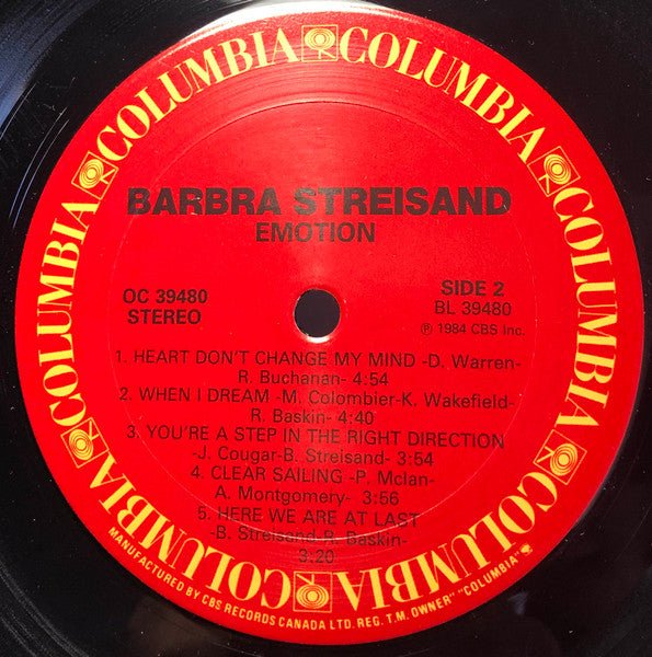 Emotion Barbra Streisand