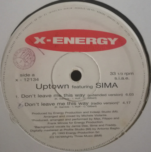 Don't Leave Me This Way Uptown (5),Sima