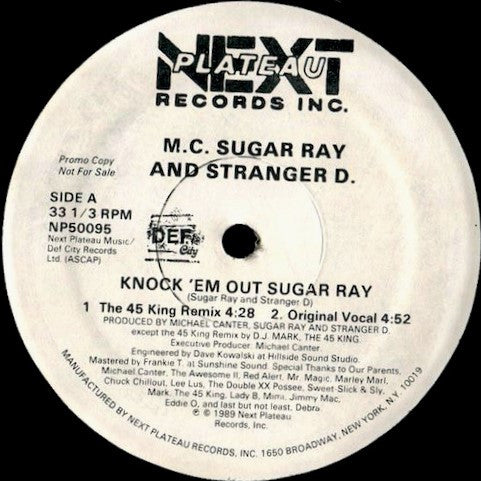 Knock 'Em Out Sugar Ray | Rectangle Triangle  