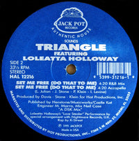 Rectangle Triangle Set Me Free (Do That To Me) 3 music album cover featuring abstract geometric shapes and vibrant colors.