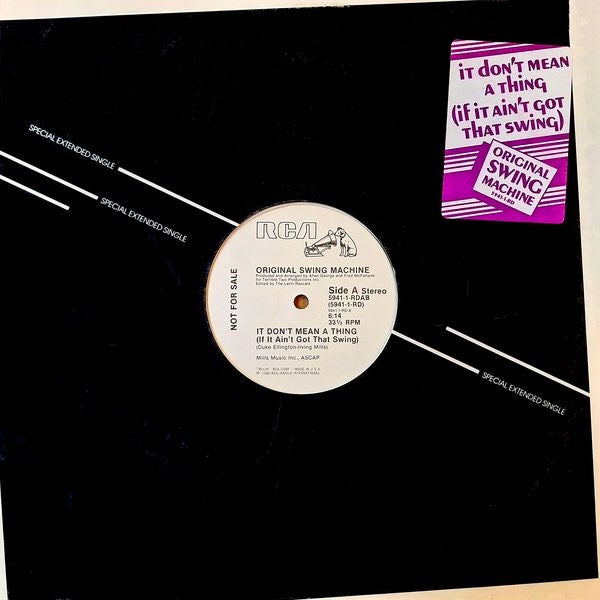 It Don't Mean A Thing (If It Ain't Got That Swing) Original Swing Machine