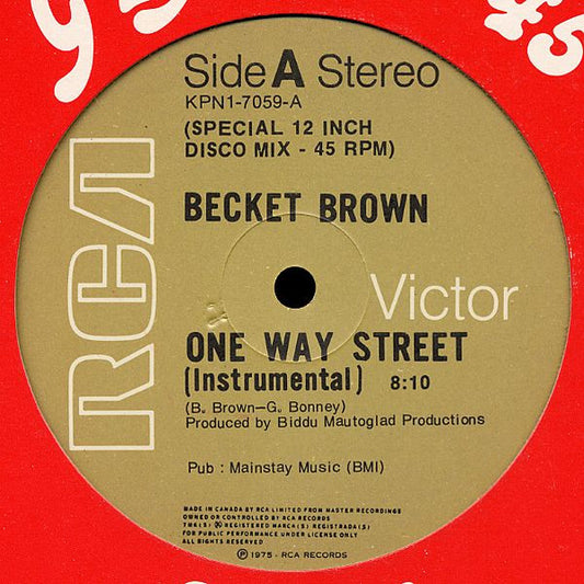 One Way Street / Dawn Patrol