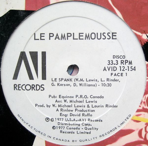 Le Spank / Monkey See, Monkey Do Le Pamplemousse