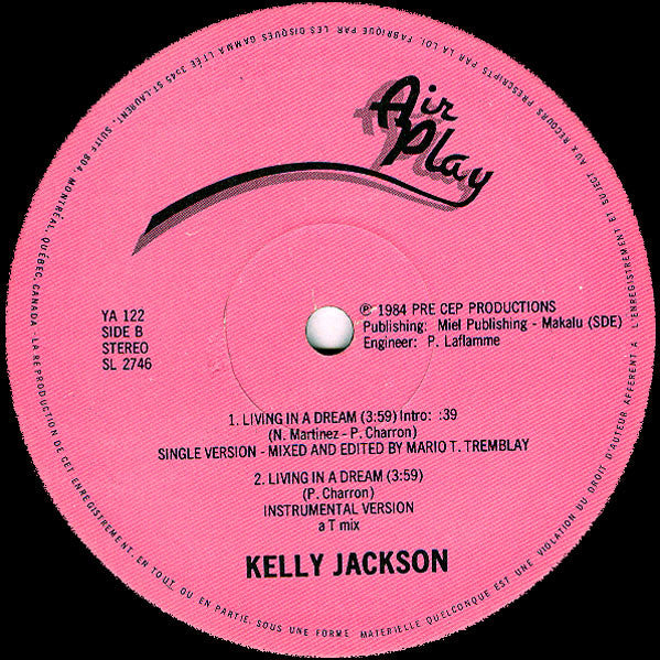 Living In A Dream Kelly Jackson