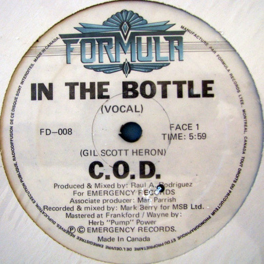 In The Bottle