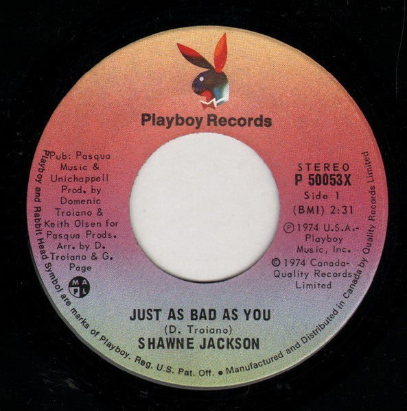 Just As Bad As You Shawne Jackson