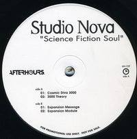 Science Fiction Soul album cover by Rectangle Triangle featuring futuristic artwork and abstract design elements.