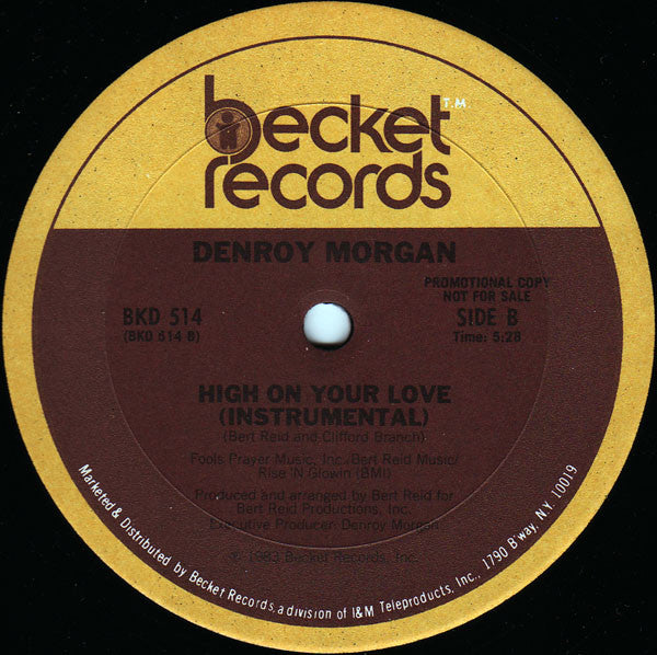 High On Your Love Denroy Morgan