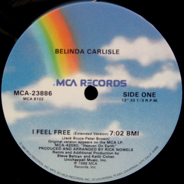 I Feel Free Belinda Carlisle