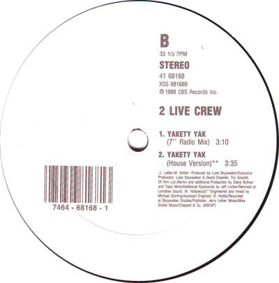 Yakety Yak The 2 Live Crew