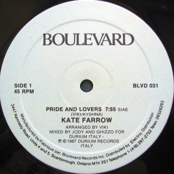 Pride And Lovers 2 Kate Farrow