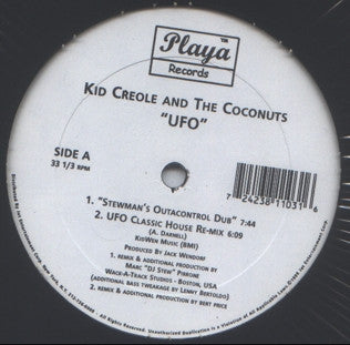 UFO Kid Creole And The Coconuts