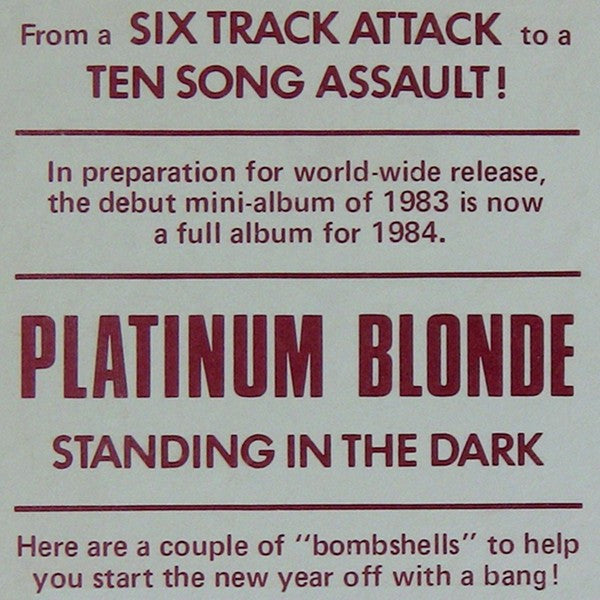 Standing In The Dark