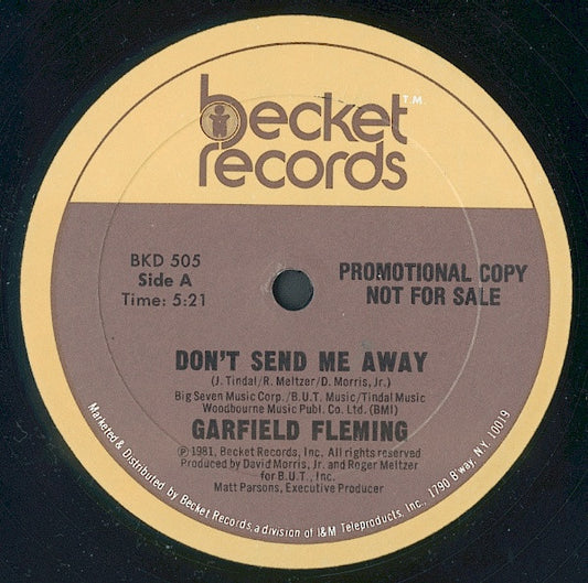 Don't Send Me Away