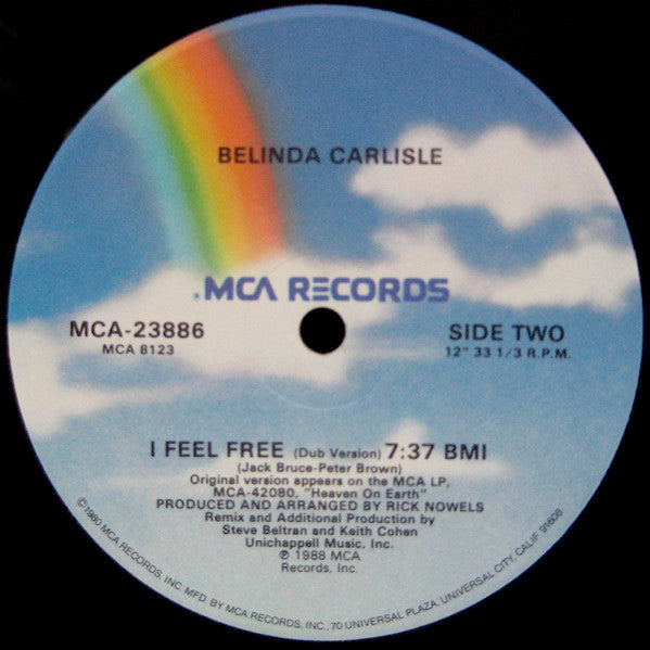 I Feel Free Belinda Carlisle