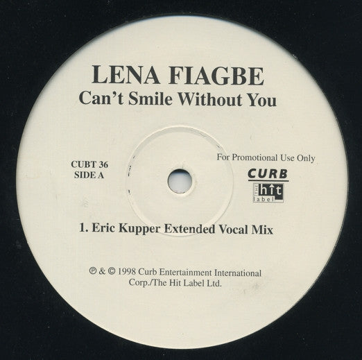 Lena Fiagbe - Can't Smile Without You