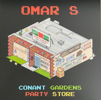 Rectangle Triangle brand party store with colorful geometric decorations on display
